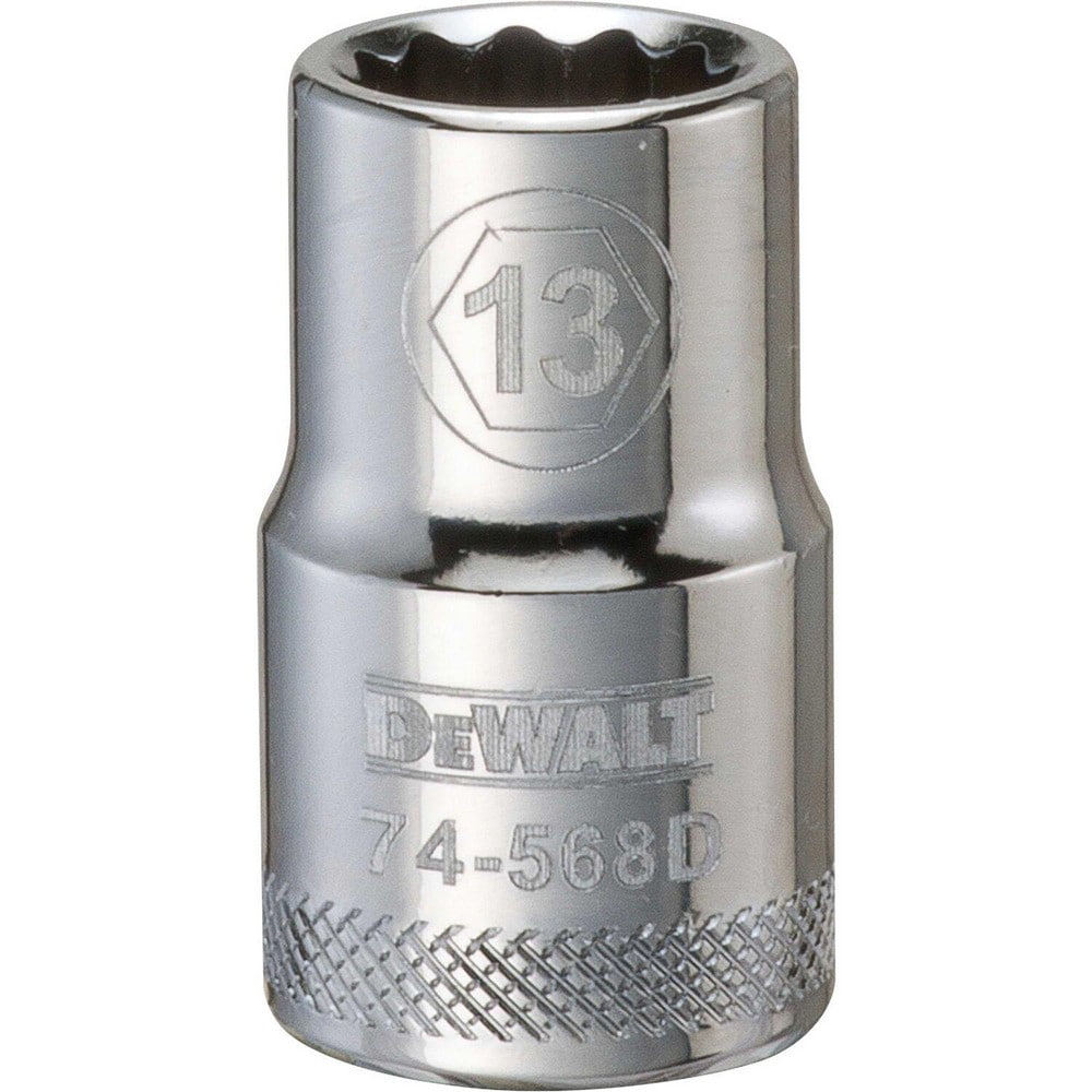 Standard  Hand Socket: 1/2" Drive, 13.00 mm Socket, 12-Point