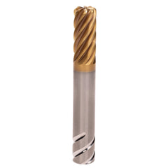 Corner Radius End Mill: 20 mm Dia, 38.00 mm LOC, 1.00 mm Radius, 8 Flute, Solid Carbide