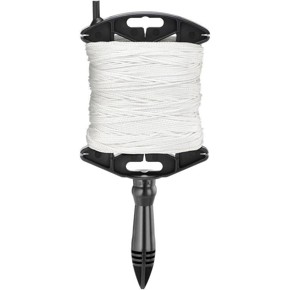 Twine; Twine Type: Braided Twine; Twine Construction: Braided; Material: Nylon; Color: White; Twine Size: 500; Breaking Strength (Lb.): 165.00