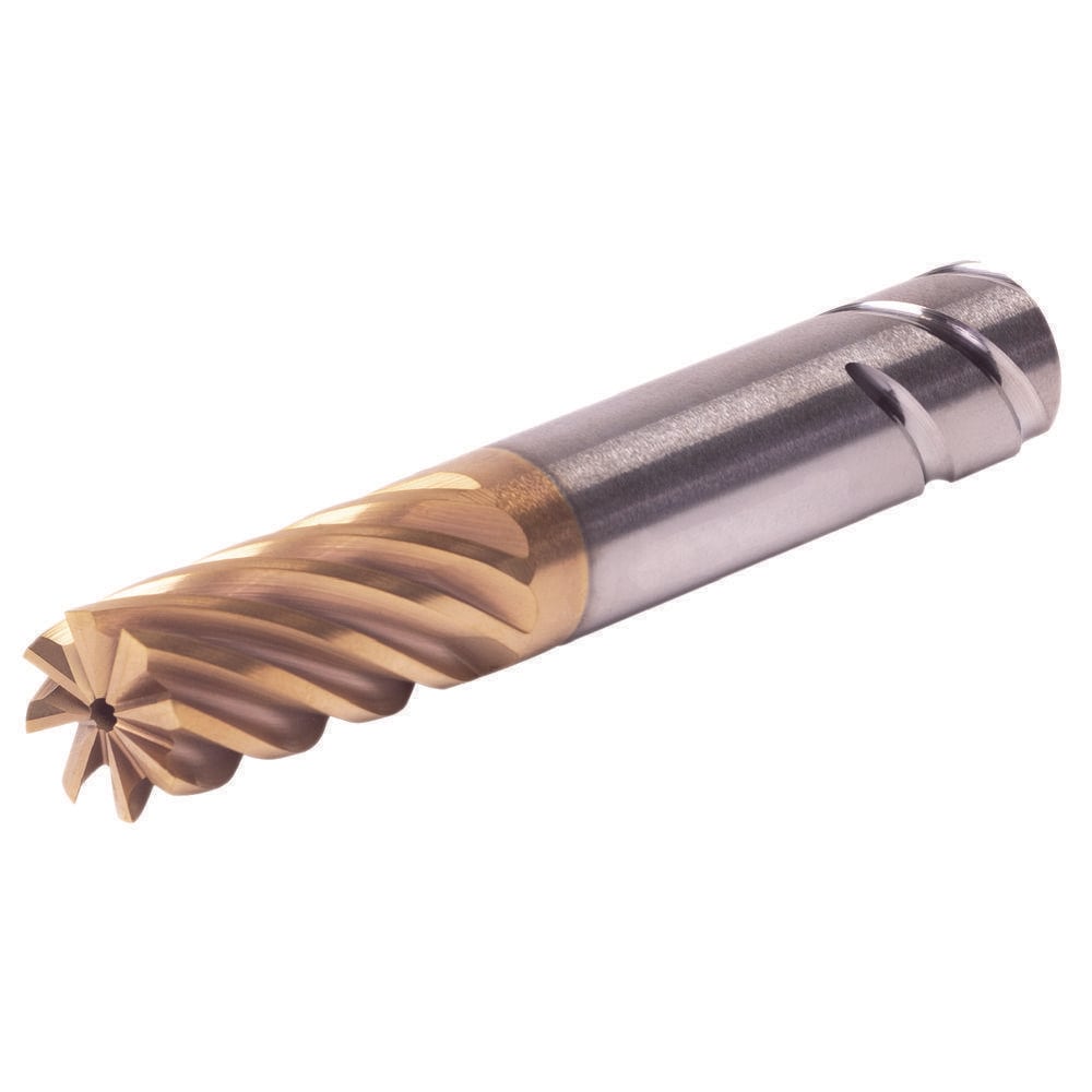 Roughing & Finishing End Mills; Mill Diameter (mm): 25.00; Flute Type: Helical Flute; Number Of Flutes: 8; End Mill Material: Solid Carbide; Length of Cut (mm): 45.00; Coating/Finish: AlCrN