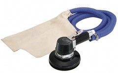 Air Orbital Sander: Round, 5" Pad, 8,500 OPM