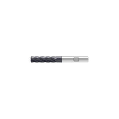 Corner Radius End Mill: 16.00 mm Dia, 65.00 mm LOC, 1.60 mm Radius, 5 Flute, Solid Carbide