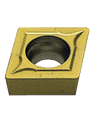 CCMT 21.50.5 standard US735, 0.2 mm Corner Radius, 2.38 mm Thick, 6.35 mm Inscribed Circle, Turning Indexable Insert