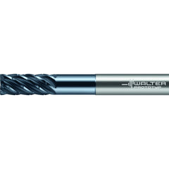 Corner Radius End Mill: 1" Dia, 1-3/4" LOC, 0.0300" Radius, 6 Flute, Solid Carbide