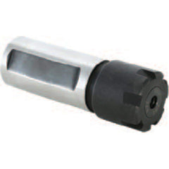 Collet Chuck: 0.8270 to 0.8270" Capacity, ER Collet, 1.5000" Shank Dia, Straight Shank