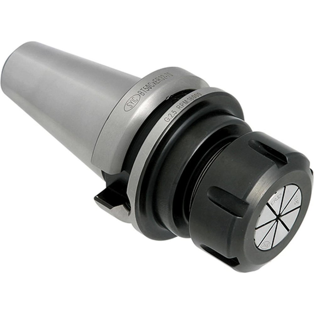 Collet Chuck: 1.00 to 19.10 mm Capacity, ER Collet