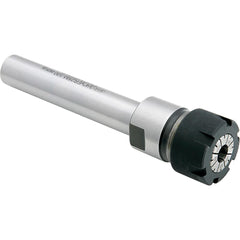 Collet Chuck: 0.4130 to 0.4130" Capacity, ER Collet, Straight Shank