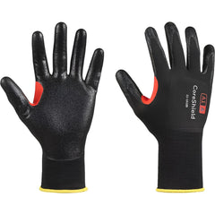 Cut, Puncture & Abrasion-Resistant Gloves: CoreShield 21-1818B, Size X-Small, ANSI Cut A1, ANSI Puncture 1, Nitrile, Nylon