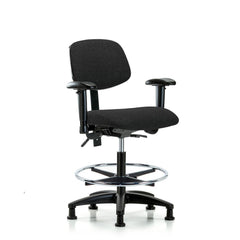 Task Chair Task Chair: Olefin, 28-1/4" Seat Height, Black