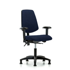 Task Chair Task Chair: Olefin, 23" Seat Height, Navy Blue