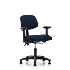 Task Chair Task Chair: Olefin, 23" Seat Height, Navy Blue