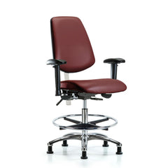 Clean Room Task Chair: Vinyl, 29" Seat Height, Borscht