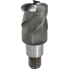 Corner Radius & Corner Chamfer End Mill Heads; Mill Diameter (mm): 20.00; Length of Cut (mm): 1.3000; Number Of Flutes: 4