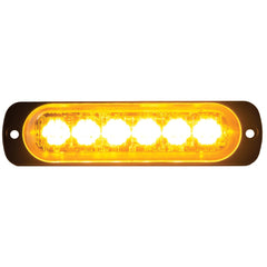 Automotive Emergency Lights; Light Type: LED Strobe Light; Color: Amber; Number Of Heads: 1; Overall Length: 4.50; Overall Width: 1; Overall Height: 0.35 mm; Voltage: 24.00; Amperage: 1.0000