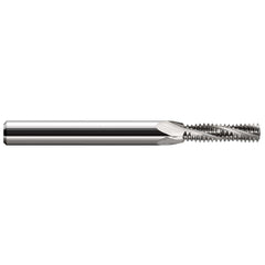 Helical Flute Thread Mill: 3/4-16, Internal, 4 Flute, 0.6250" Shank Dia, Solid Carbide