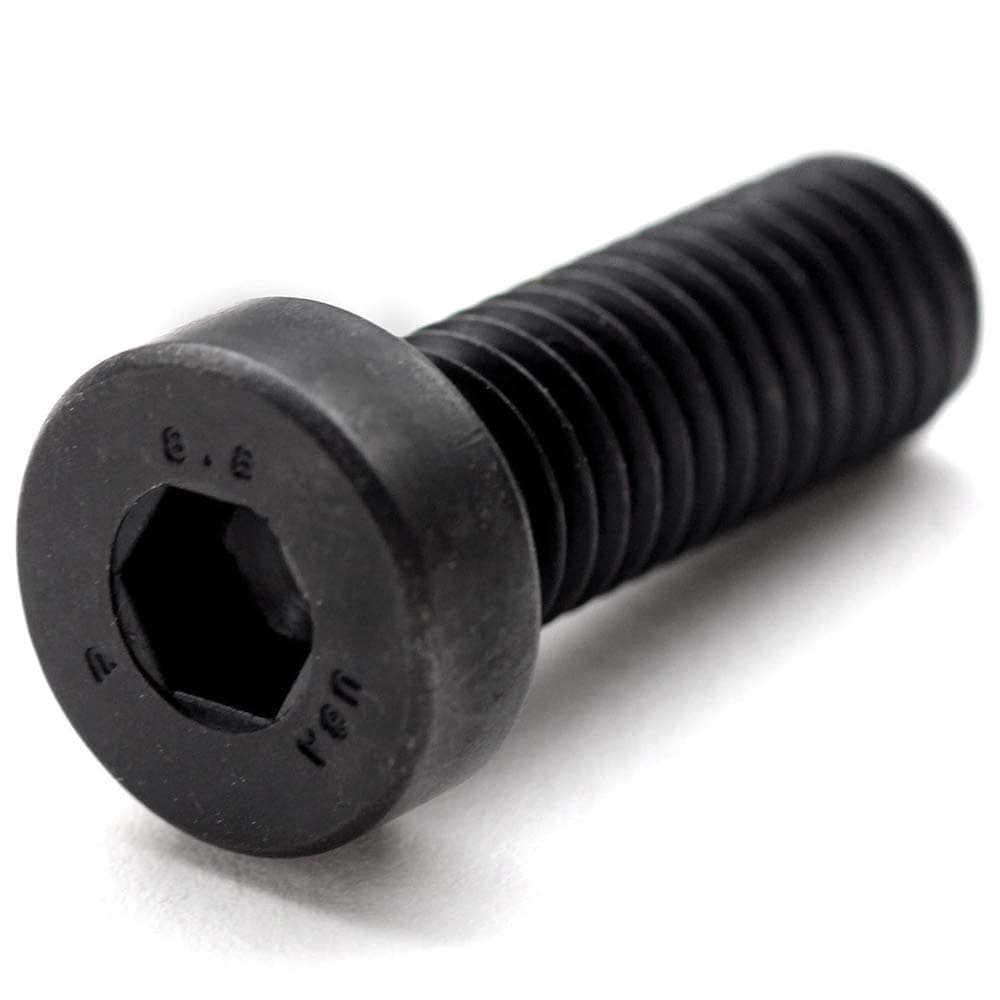 Hex Socket Cap Screw: 1/4-32 Thread, 1-1/2" Length Under Head, Alloy Steel, Black Oxide Finish