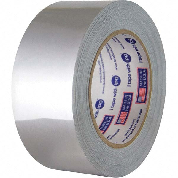 Silver Aluminum Foil Tape: 2" Wide, 3.3 mil Thick