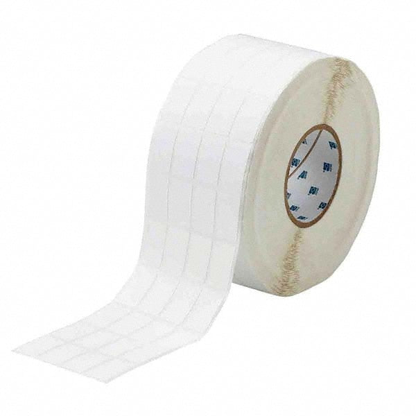 Label Maker Label: White, Nylon, 10,000 per Roll