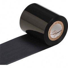 Printer Ribbon: 2.36" Wide, 500' Long, Black, Resin