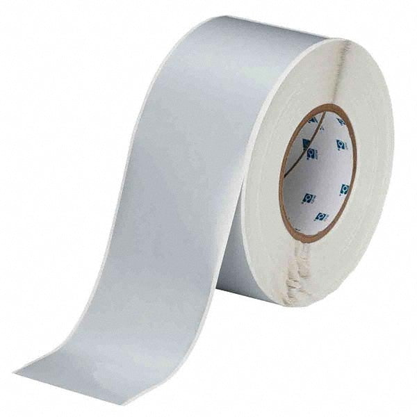 Continuous Tape for Printer: 3" x 300', Polyester, Silver