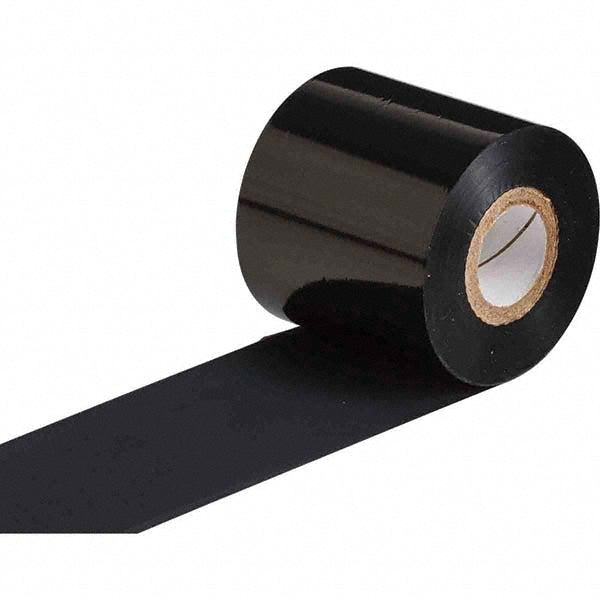 Printer Ribbon: 2.36" Wide, 984' Long, Black, Resin