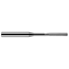 Chucking Reamer: 5/16" Dia, 6" OAL, 1-1/8" Flute Length, Straight-Cylindrical Shank, Solid Carbide