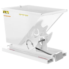 Stationary Tilt Hopper: 6,000 lb Capacity, 34" Wide, 51.88" Long, 38.0625" High