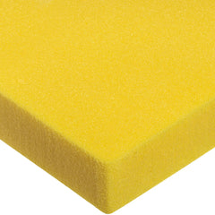 Closed Cell  Polyethylene Foam Sheet: 3/4" Thick, 48" Wide, 8' Long, Yellow