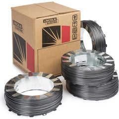 MIG Flux Core Welding Wire: 0.078" Dia, Steel Alloy