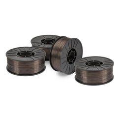 MIG Flux Core Welding Wire: 0.045" Dia, Steel Alloy