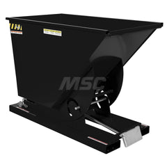 Stationary Tilt Hopper: 4,000 lb Capacity, 32" Wide, 61.13" Long, 42.75" High