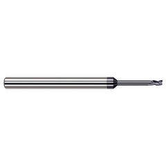 Square End Mill: 9/64" Dia, 7/32" LOC, 3 Flute, Solid Carbide