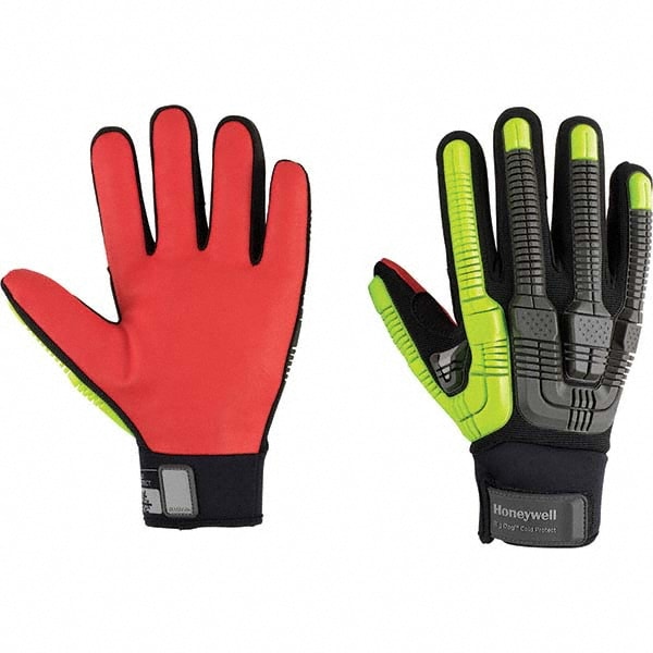 Cut, Puncture & Abrasion-Resistant Gloves: Honeywell 43-622BY, Size Large, ANSI Cut A6, ANSI Puncture 3, Uncoated, Polyester