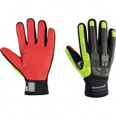 Cut & Puncture-Resistant Gloves: Honeywell 43-612BY, Size Large, ANSI Cut A6, ANSI Puncture 0, Uncoated, Polyester