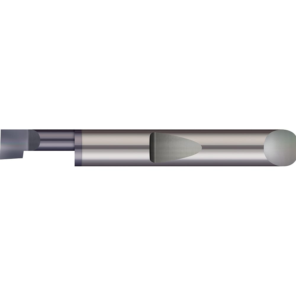 Boring Bars; Boring Bar Type: Boring; Cutting Direction: Right Hand; Minimum Bore Diameter (Decimal Inch): 0.0700; Material: Solid Carbide; Maximum Bore Depth (Decimal Inch): 0.2500; Projection (Decimal Inch): 0.0150