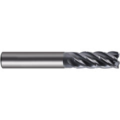 Corner Radius End Mill Head: 1-1/4" LOC, 5 Flutes