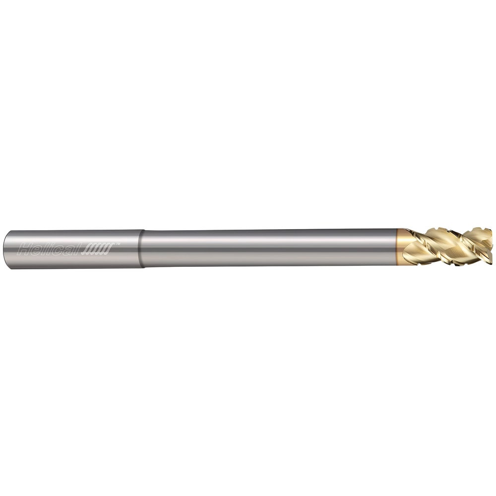 Corner Radius End Mill: 3/4" Dia, 2-1/4" LOC, 0.0600" Radius, 4 Flute, Solid Carbide