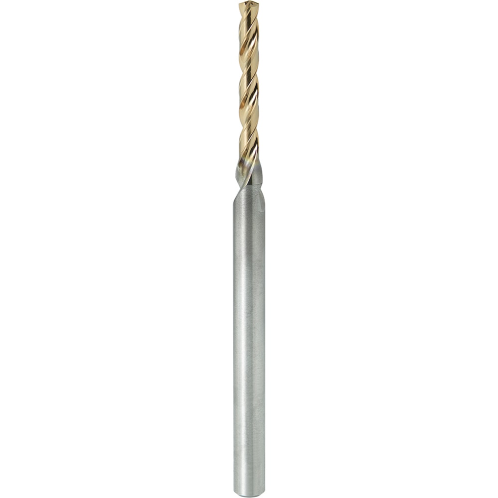 Micro Drill Bit: 2.80 mm Dia, (0.1102"), 139 deg, Solid Carbide