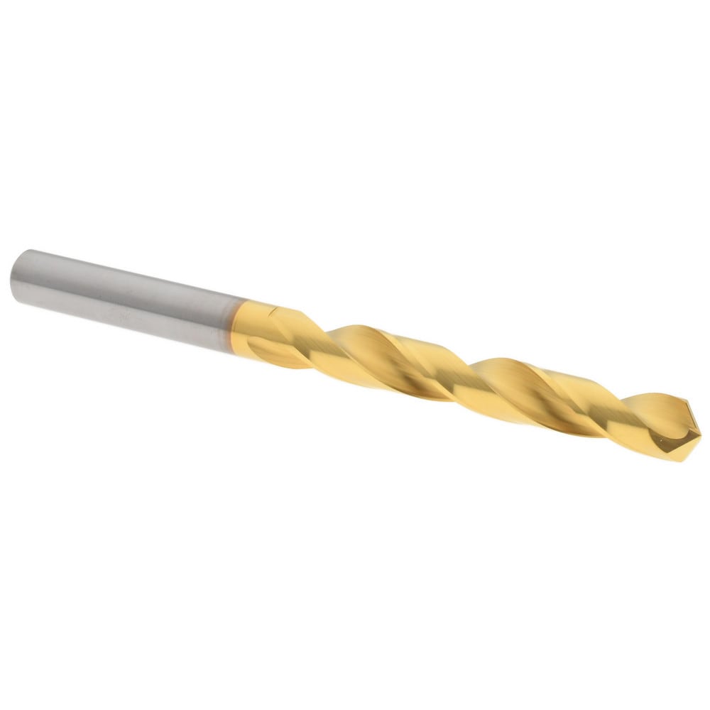 Jobber Drill: 17/64" Dia, 118 deg Point, Solid Carbide