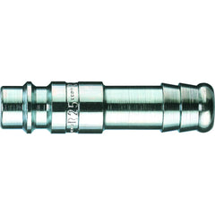 Pneumatic Hose Fittings & Couplings; Type: High Flow; Coupling Type: Plug; Interchange Type: High Flow; Thread Type: Push-Lok Hose Barb; Coupler Size: 0.2500; Material: Steel