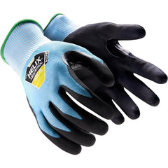 Cut, Puncture & Abrasion-Resistant Gloves: Helix Helix, Size 3X-Large, ANSI Cut A5, ANSI Puncture 4, Nitrile, HPPE Blend