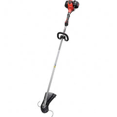 String Trimmer: Gas Power, 17" Cutting Width, Straight Shaft, 59" Shaft Length