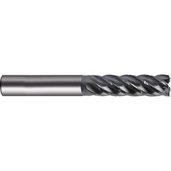 Corner Radius End Mill Head: 2" LOC, 5 Flutes