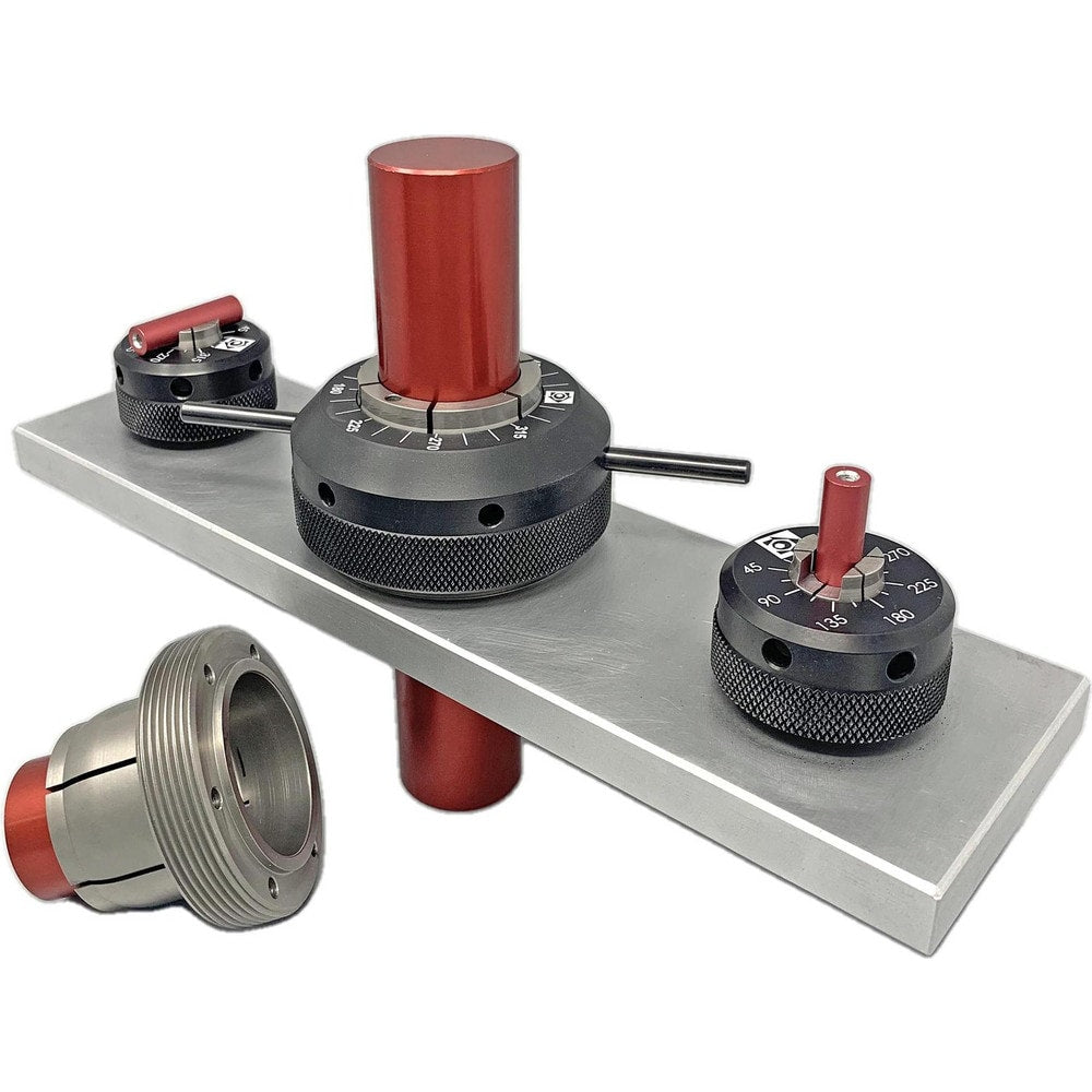 Concentric OD Clamps; Minimum Clamping Diameter (mm): 5.08; Minimum Clamping Diameter (Inch): 0.2000; Maximum Clamping Diameter (mm): 45.72; Maximum Clamping Diameter (Inch): 1.8000; Material: 12L14 Steel, 1018 Steel