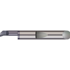 Boring Bars; Boring Bar Type: Boring; Cutting Direction: Right Hand; Minimum Bore Diameter (Decimal Inch): 0.1320; Material: Solid Carbide; Maximum Bore Depth (Decimal Inch): 1.2500; Projection (Decimal Inch): 0.0200