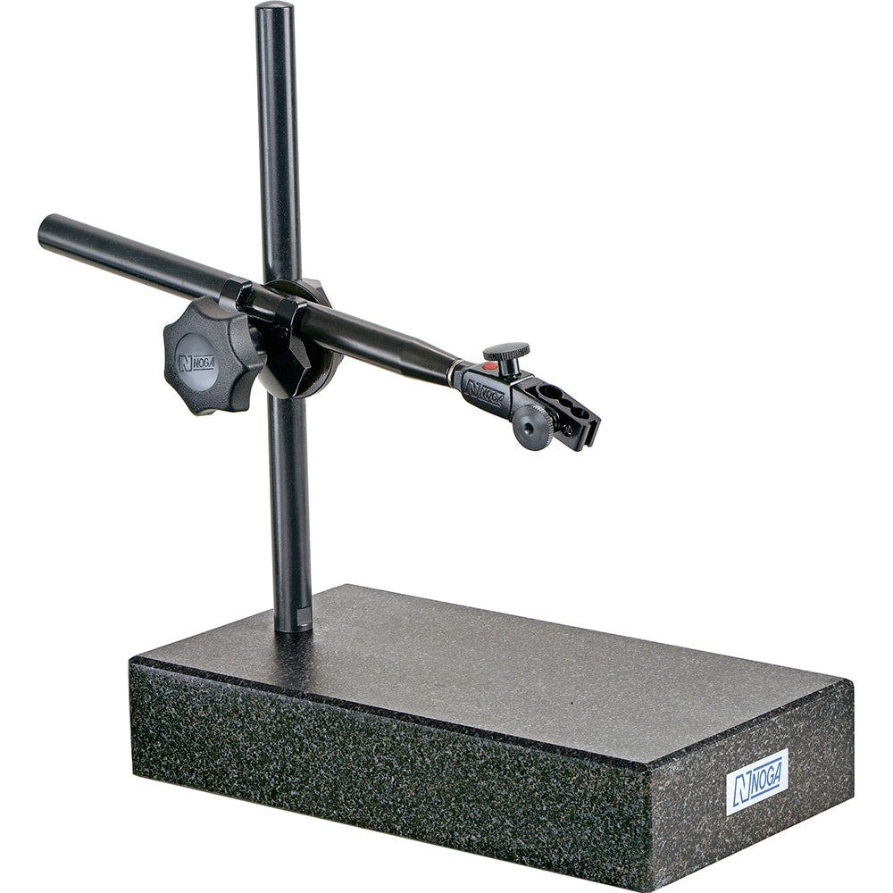 Granite Base Stand: 400.00 mm Base Length, 400.0000 mm Base Width, 60.00 mm Base Height, Granite, Fine Adjustment