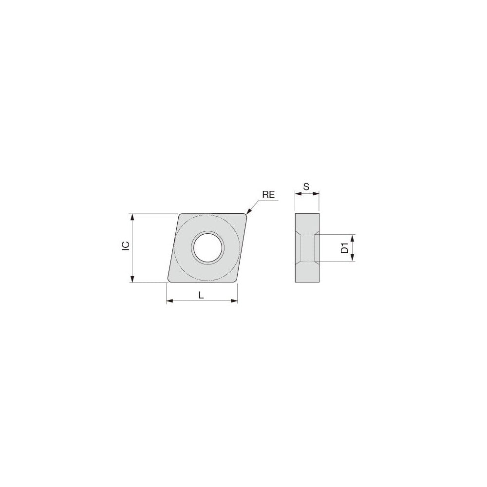 Turning Insert: CNMG432ZM T9225, Carbide