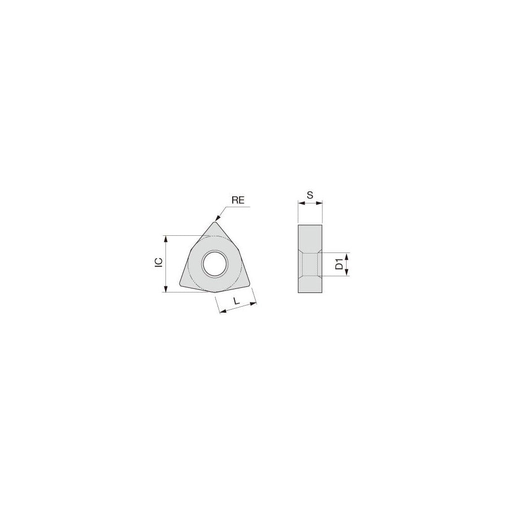 Turning Insert: WNMG331 T5105, Carbide