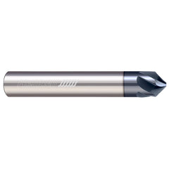 Chamfer Mill: 5/16" Dia, 5/16" Shank Dia, 90.00 deg, 5 Flute, Solid Carbide, Single End