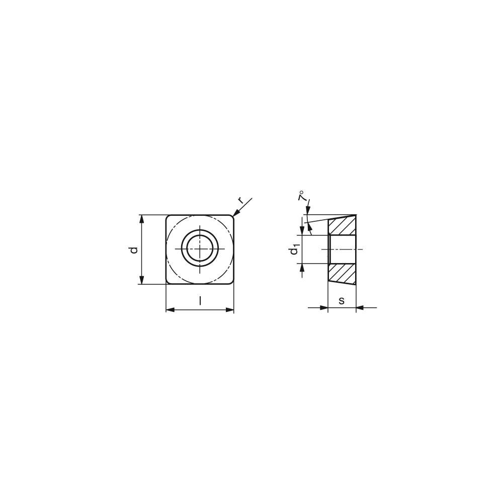 Turning Insert: SCMT3251ENCF55 CTEP110, Cermet